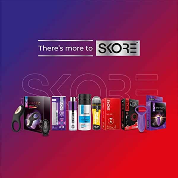 Skore Duo Max - Premium Condoms For Him & Her With Disposal Pouches - 10 Pcs