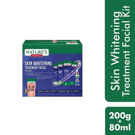 Nature'S Essence Skin Whitening Facial Kit With Aha | Naturally Lightens & Brightens The Skin | 200g