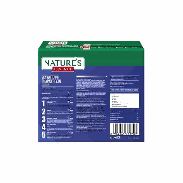 Nature's Essence Skin Whitening Facial Kit With Aha | Naturally Lightens & Brightens The Skin | 200G