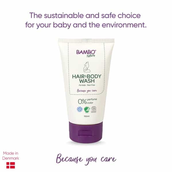 Bambo Nature Hair And Body Wash For Kids - 150Ml