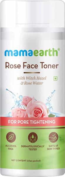 Mamaearth Rose For Pore Tightening Face Toner Liquid 200 Ml
