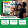 Fast&Up Daily Protein |15G Plant Protein | Fulfils Daily Protein Requirement- Chocolate