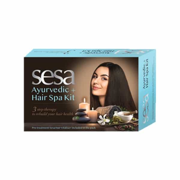 Sesa Ayurvedic Hair Spa Kit Box Of 3