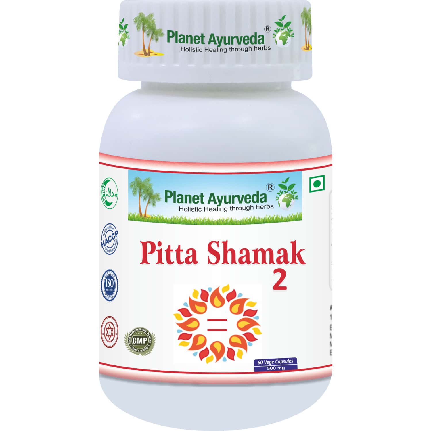 Planet Ayurveda Pitta Shamak 2 - 60 Capsules