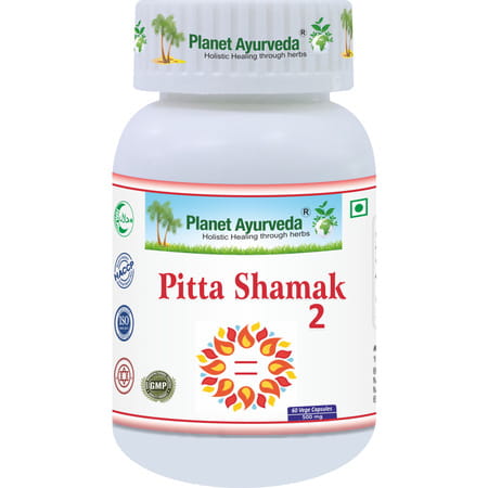 Planet Ayurveda Pitta Shamak 2 - 60 Capsules