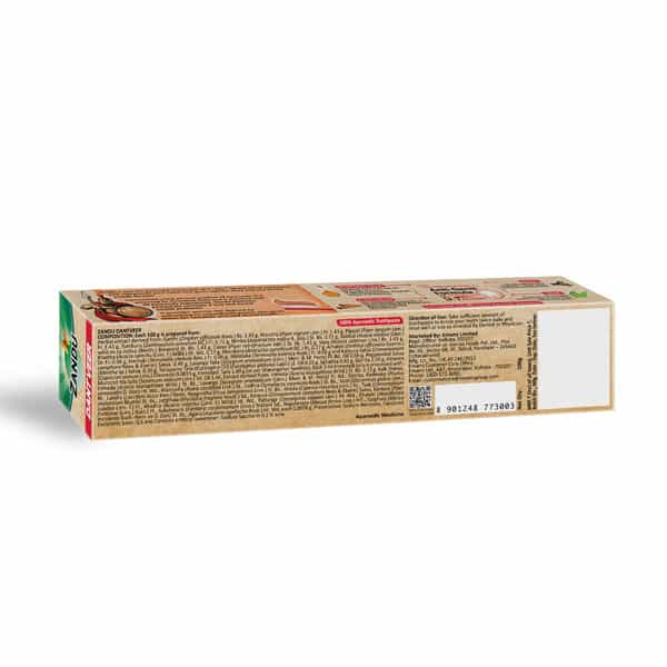 Zandu Dantveer Advanced Ayurvedic Toothpaste Fights 9 Dental Problems 100 Gm