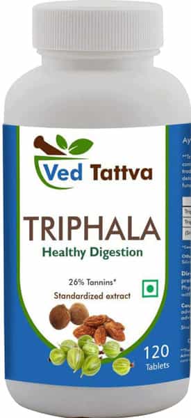 Ved Tattva Triphala 120 Tablets (Pack Of 4)