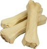 Pawcloud Rawhide Pressed Dog Bones Dog Bone Treat 8 Inches (1 Piece)