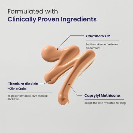 Reequil Sun Cc Cream (Vivid) Spf 50 Pa++++|100% Mineral Uv Filter|30gm