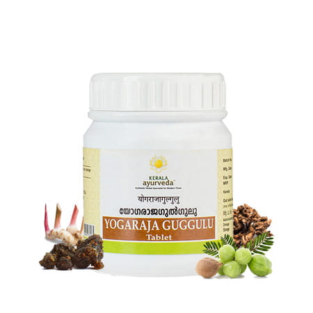 Kerala Ayurveda Yogaraja Guggulu Tablet 50 Tablets