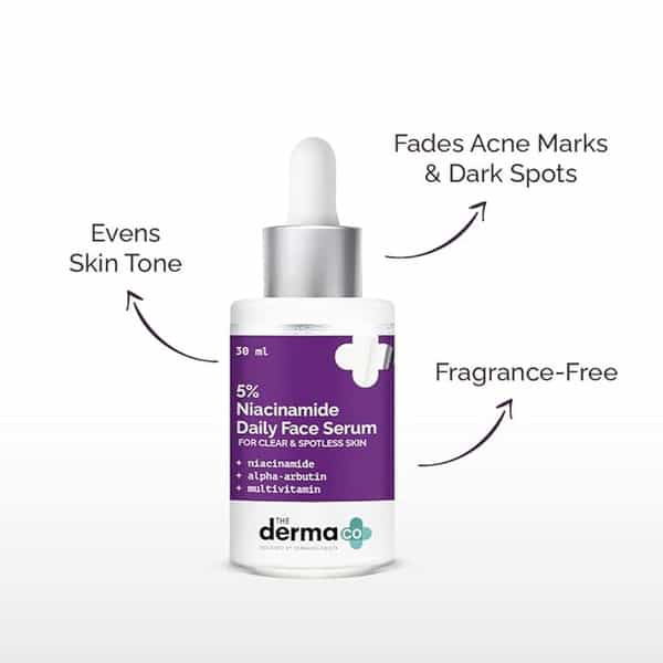 The Derma Co. 5% Niacinamide Daily Face Serum - 30Ml