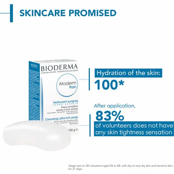 Bioderma Atoderm Intensive Pain Cleansing Ultra-Rich Ultra-Soothing Soap
