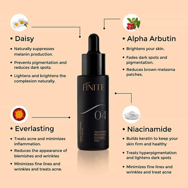 Finite Skin Brightening Face Serum For All Skin Types