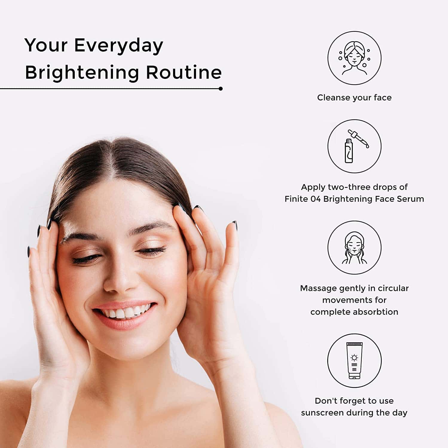 Buy FINITE SKIN BRIGHTENING FACE SERUM FOR ALL SKIN TYPES Online & Get