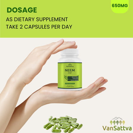 Vansattva Neem Capsule - 60n