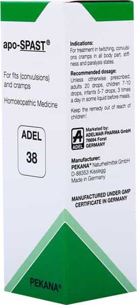 Adel 38 Apo Spast Drop 20 Ml