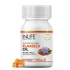Inlife Flaxseed Oil (Omega 3 6 9) Fatty Acid Supplement Extra Virgin Cold Pressed 500Mg-60 Capsules