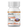 Inlife Flaxseed Oil (Omega 3 6 9) Fatty Acid Supplement Extra Virgin Cold Pressed 500Mg-60 Capsules