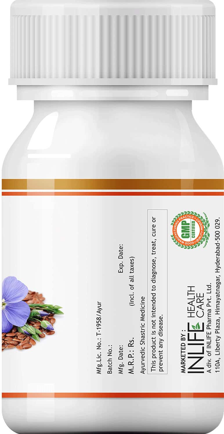 Buy INLIFE FLAXSEED OIL (OMEGA 3 6 9) FATTY ACID SUPPLEMENT EXTRA