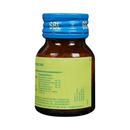 Sbl Bio-Combination 17 Tablet 450 Gm