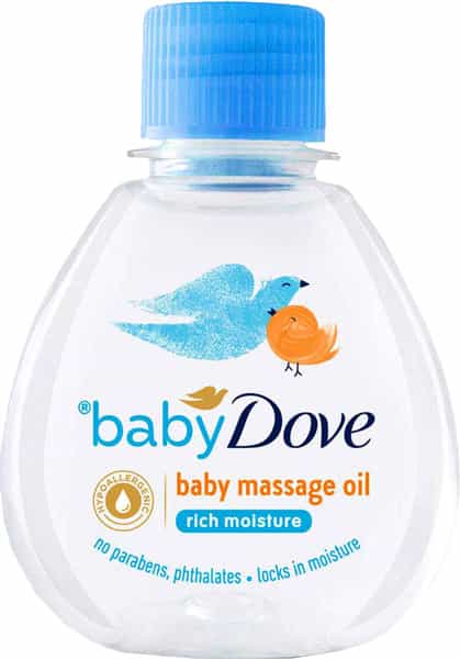 Baby Dove Rich Moisture Baby Massage Oil - 100 Ml