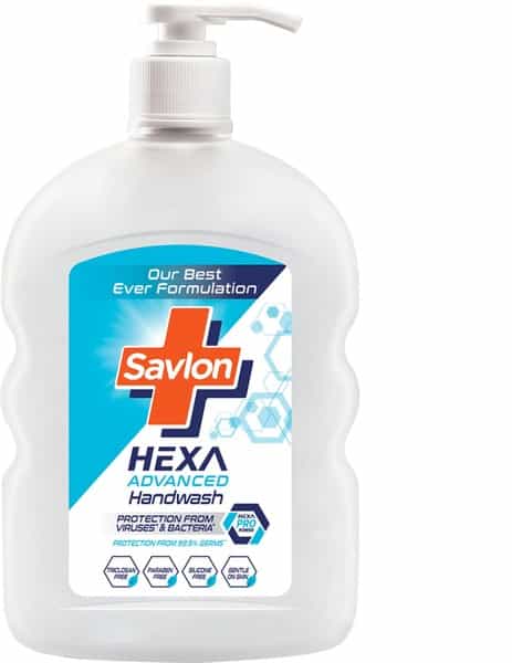 Savlon Hexa Advanced Liquid Handwash Pump- 500Ml Upto 3 Hour Active Protection