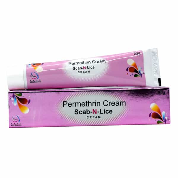 Scab-N-Lice Permethrin Cream 30 Gms Pack-4