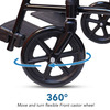 Everactiv Everyday Economy Foldable Wheelchair | Blue