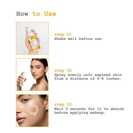 Dermacy Sunvex Invisible Sunscreen Spray | Spf 60 Pa+++ | Uva & Uvb |All Skin Types | Unisex| 60ml