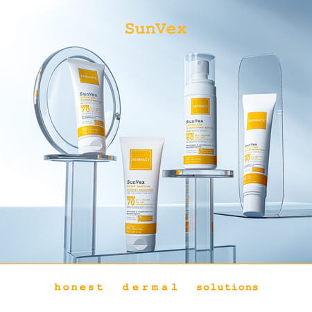 Dermacy Sunvex Invisible Sunscreen Spray | Spf 60 Pa+++ | Uva & Uvb |All Skin Types | Unisex| 60ml