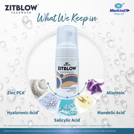 Zitblow Foaming Facewash 100 Ml