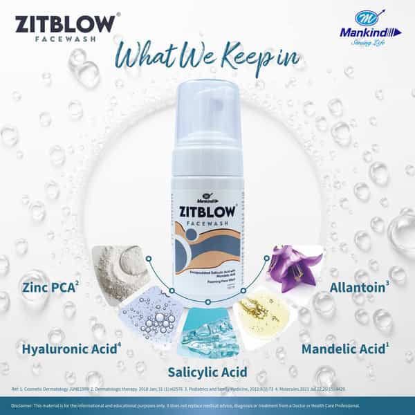 Zitblow Foaming Facewash 100 Ml