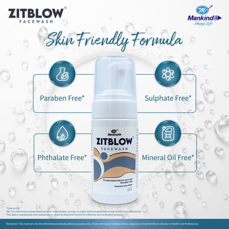 Zitblow Foaming Facewash 100 Ml