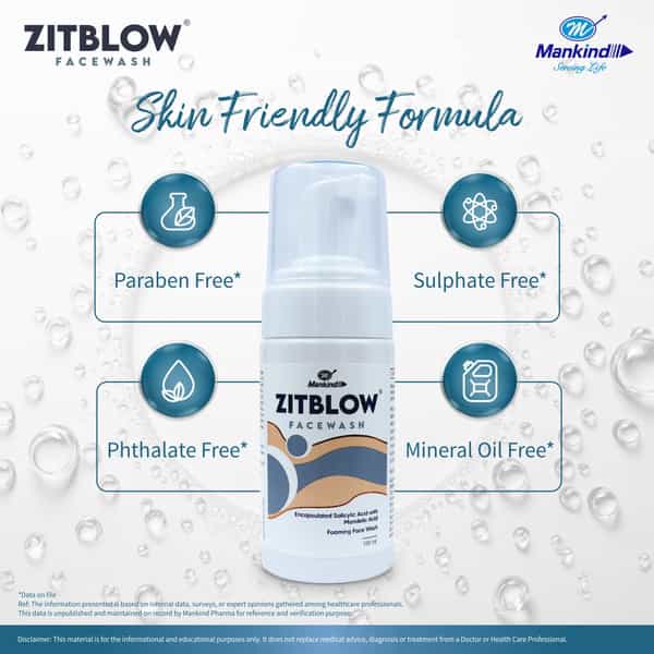 Zitblow Foaming Facewash 100 Ml