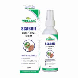Wheezal Scaboil | 30 Ml Anti-fungal Spray