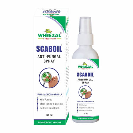 Wheezal Scaboil | 30 Ml Anti-Fungal Spray