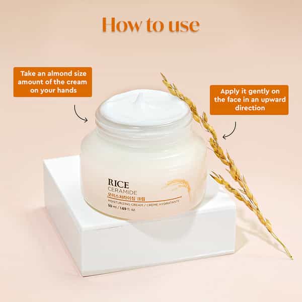 The Face Shop Rice & Ceramide Moisturizing Cream