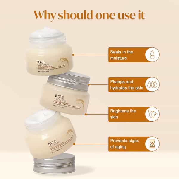 The Face Shop Rice & Ceramide Moisturizing Cream