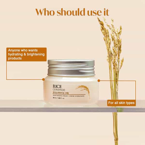 The Face Shop Rice & Ceramide Moisturizing Cream