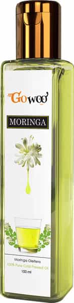 Go Woo 100% Pure Moringa Seed Oil For Hair Growth 100 Ml