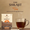 Upakarma Ayurveda Pure Shilajit Tea With 12 Plus Ayurvedic Herbs -Pack Of 20 Sachets