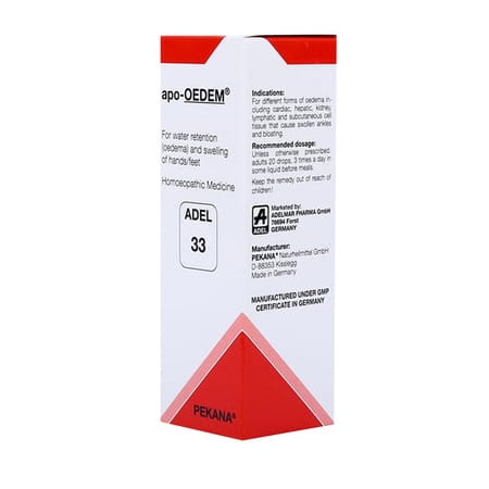 Adel 33 Apo Oedem Drops 20 Ml