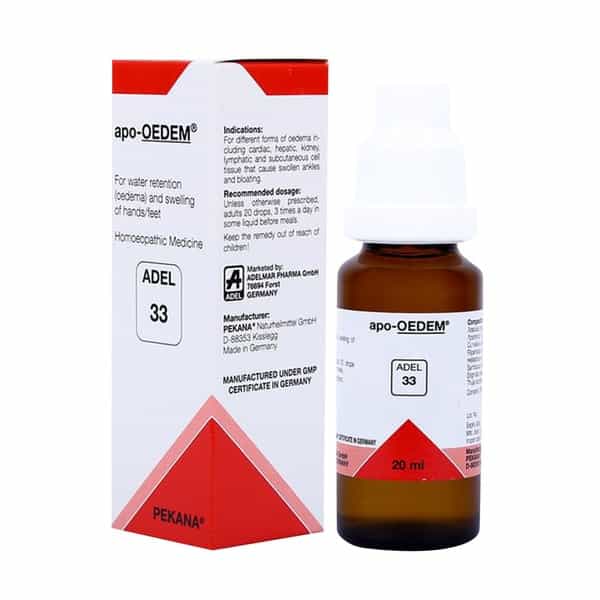 Adel 33 Apo Oedem Drops 20 Ml