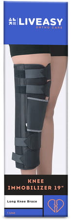 Liveasy Ortho Care Knee Immobilizer 19 Large