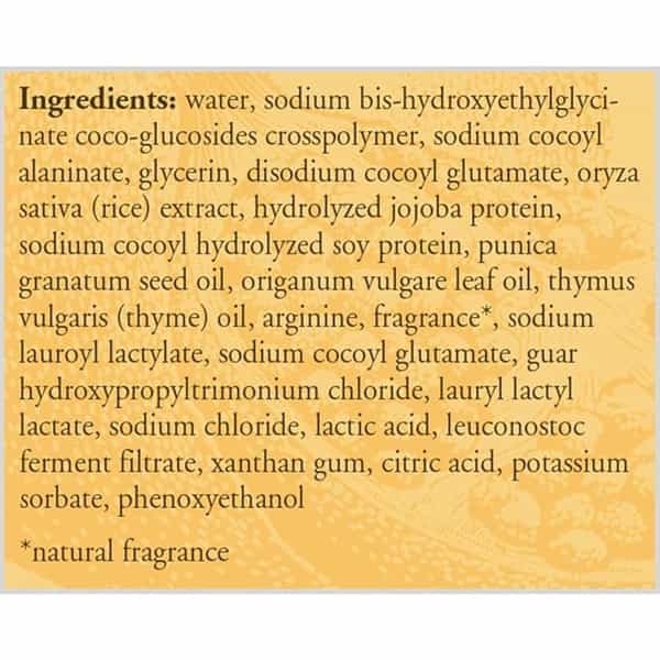 Burt's Bees Volumizing Shampoo | Pomegranate | 296 Ml
