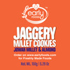 Early Foods Pack Of 6 - Jowar Almond Jaggery Cookies