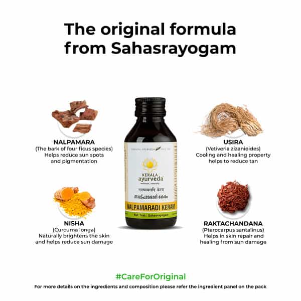 Kerala Ayurveda Nalpamaradi Keram 200 Ml
