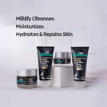 Mcaffeine Latte Intense Moisturization & Repair Kit - Hyaluronic Acid Shea Butter