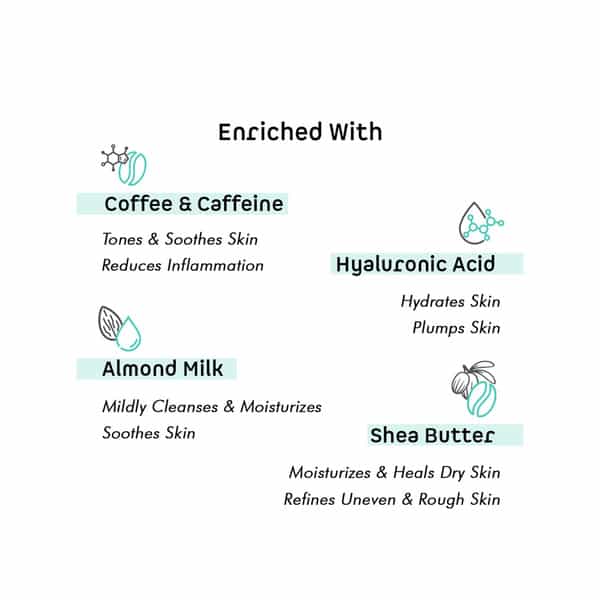Mcaffeine Latte Intense Moisturization & Repair Kit - Hyaluronic Acid Shea Butter