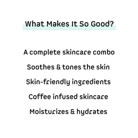 Mcaffeine Latte Intense Moisturization & Repair Kit - Hyaluronic Acid Shea Butter